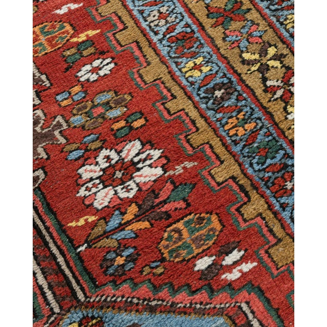 Vintage Circa 1940 Runner 3ft 4in X 14ft 5in For Sale - Image 10 of 15