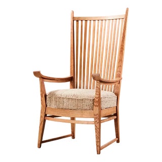 Throne Armchair by Bas Van Pelt for My Home, 1940s For Sale