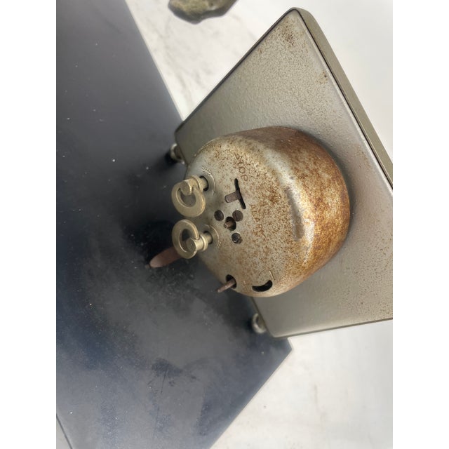 Vintage Liberty Clock with Roman Sculpture, 1920s For Sale - Image 10 of 11