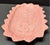 1990s Vintage Mid-Century Modern Bordallo Pinheiro Pink Rabbit Oval Scallop Easter Platter For Sale - Image 5 of 5
