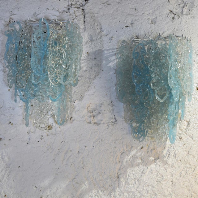 Mid-Century Modern Wall Lamps by Gino Vistosi for Vistosi, 1960s, Set of 2 For Sale - Image 3 of 8