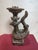 Chinese Ceramic Oil Lamp Hand Carved Yue Ware Celadon Phoenix Statue Oil Lamp For Sale - Image 11 of 11