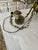 Vintage 1972 Chapman Solid Brass Chandelier | Hollywood Regency or Dutch Colonial Style. For Sale - Image 10 of 12