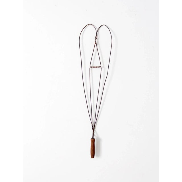 Early 20th Century Antique Primitive Rug Beater For Sale - Image 5 of 9