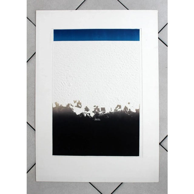 Woodcut on embossed paper. Ryszard Gieryszewski is a Polish painter, he was born in 1936 in Warsaw, Ryszard Gieryszewski...