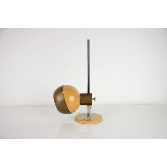 Mid-Century Magnetic Table Lamp from Drukov, 1970s For Sale - Image 9 of 13