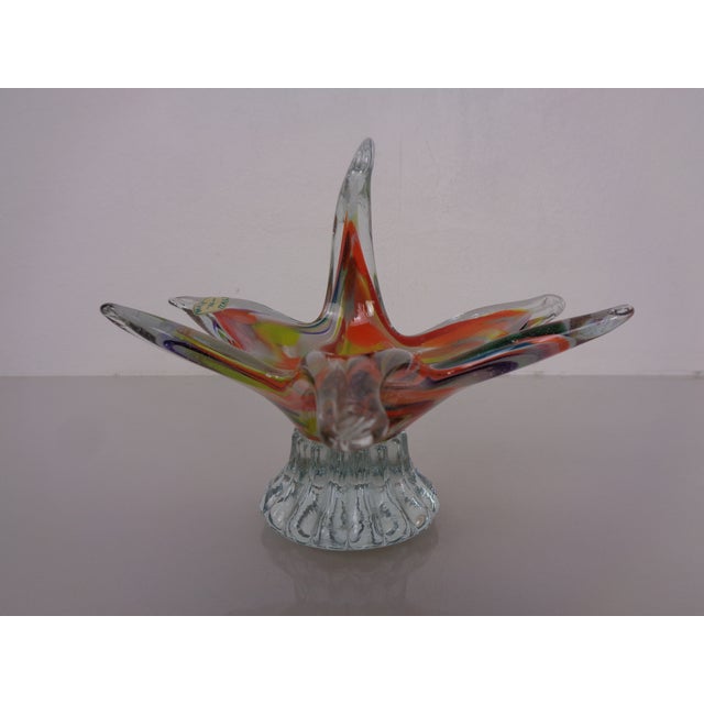 Blue Murano Glass Swan Bowl, Italy, 1960s For Sale - Image 8 of 18