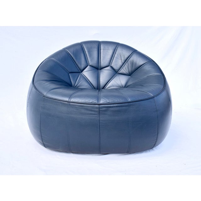 Ligne Roset Leather Swivel Armchair by Noé Duchaufour-Lawrance For Sale - Image 10 of 10