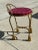 2000 - 2009 Vintage Italian Gilt Rope and Tassel Boudoir Stool For Sale - Image 5 of 8