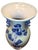 Late 20th Century Qing Dynasty Blue on Celadon Vase For Sale - Image 5 of 6