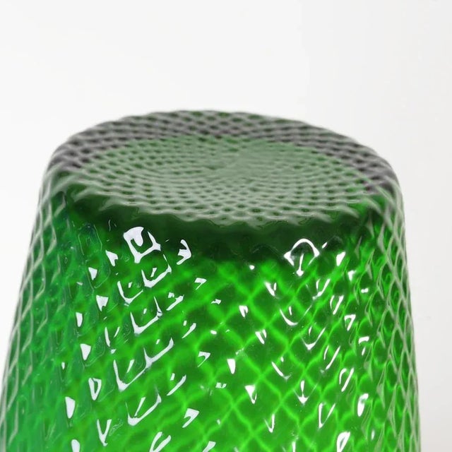 Green and Blue Art Glass Vases from Egermann, 1980s, Set of 2 For Sale - Image 9 of 12