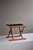 Amazing vintage "Golden Hill" folding stool designed by Cabinetmaker Poul Hundevad, Denmark. This example from the 1960s...