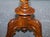 Antique Marquetry Burr Walnut Pedestal For Sale - Image 6 of 13