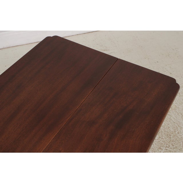 Kittinger Colonial Williamsburg Wf 1220 Mahogany Drop Leaf Side Table For Sale - Image 9 of 14