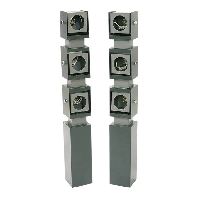 1960's Irving Richards Arteluce Floor Lamps Made in Italy For Sale