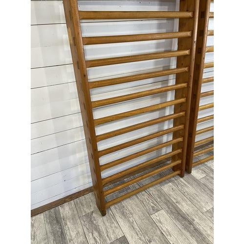 Gymnastick Ladders in Wood, 1960s, Set of 2 For Sale - Image 3 of 6