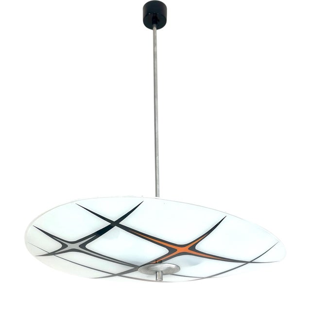 Mid-Century Pendant Lamp from Inva Litomerice, 1960s For Sale