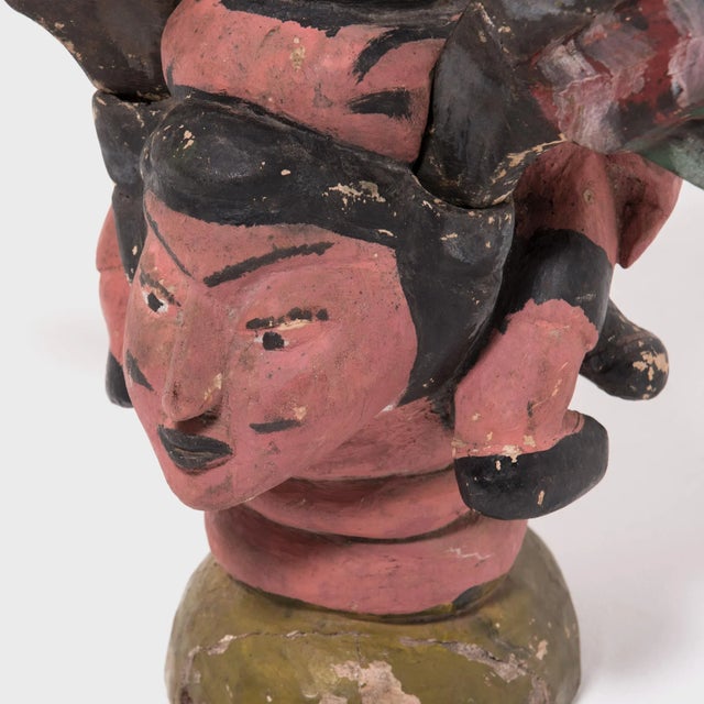 Red Antique African Mamiwata Altar Figure For Sale - Image 8 of 8
