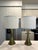 Pair Of Vintage Brass Flared Trumpet Table Lamps Kindly note photo number two (2) is a digital rendering created for...