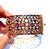 Bochic “Capri” Vintage Natural Ruby & Amethyst Cuff Set In 18K Gold & Silver For Sale - Image 11 of 15