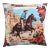 Western Galloping Cowboy & Horse Feather/Down Pillow For Sale