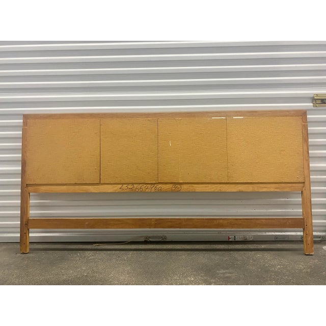 1970s King Size Faux Bamboo Headboard For Sale - Image 11 of 13