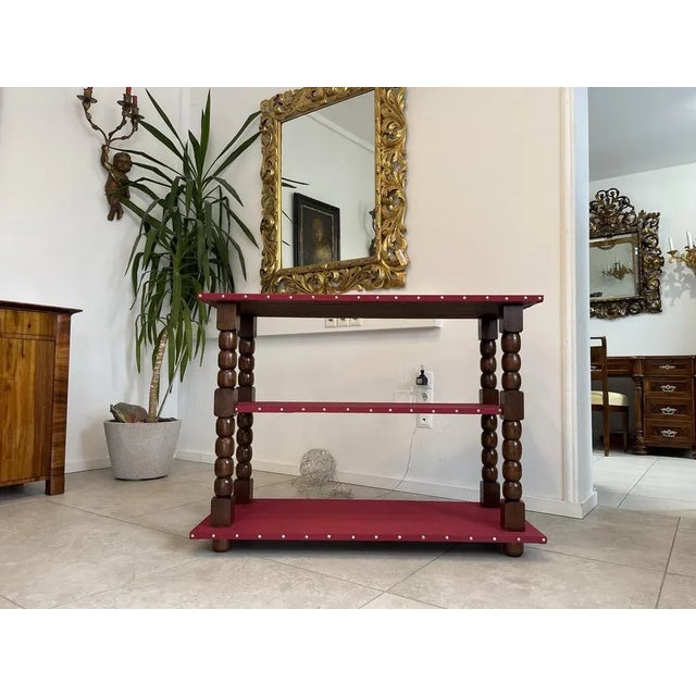 Wilhelminian Brown Wooden Bookcase For Sale - Image 12 of 12