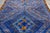 1950s Vintage Moroccan Berber Rug With Blue Diamond Design by Rug & Kilim, 1950-1959 For Sale - Image 5 of 9