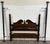 This is a gorgeous vintage Ethan Allen Georgian Court Collection Full sized four poster bed, model 11-5654, finish 225....