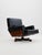 Swivel Model 401 Armchair in Rosewood by Menilio Taro for Cinova, 1960s, in Very Good conditions. Designed 1960 to 1969