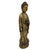 Mid 20th Century Antique Chinese Bronze Western Three Saints Buddha Statue For Sale - Image 9 of 17