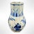 Chinese Antique Chinese Blue & White Ceramic Hexagon Vase For Sale - Image 3 of 8