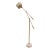Late 20th Century Adjustable Italian Floor Lamp With Marble Base For Sale