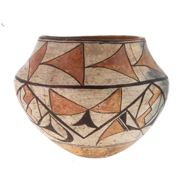 Acoma Pueblo Pottery Olla, Clay, Polychrome For Sale In Tampa - Image 6 of 6