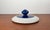 Mid-Century Modern Swedish Koka Blue, Blau, Bla Series Lid by Hertha Bengtson for Rörstrand, 1950s, in Very Good...