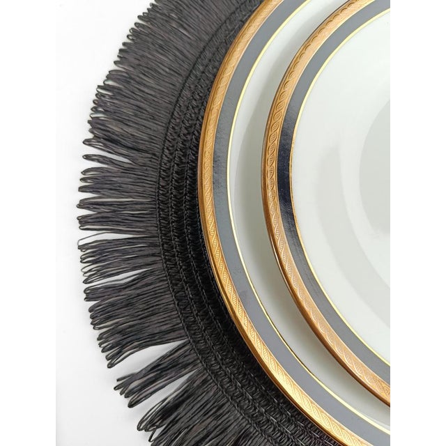 China Dinner Service attributed to Richard Ginori, 1980s, Set of 33 For Sale - Image 6 of 18