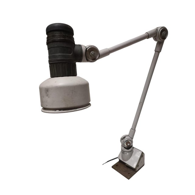 Vintage Industrial Table Lamp For Sale - Image 4 of 8