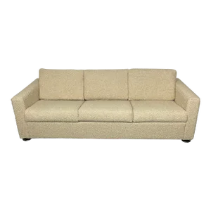 Mid Century Modern Sofa by Stendig, New Luxurious Boucle, Switzerland, 1950s