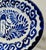Mid 20th Century Mid 20th Century Anfora Mexico Blue and White Hand‑Painted Talavera‑Style Oval Platter For Sale - Image 5 of 8