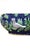 1950s French Vintage Majolica , Scalloped Shape Center Bowl/ Planter. For Sale - Image 5 of 9