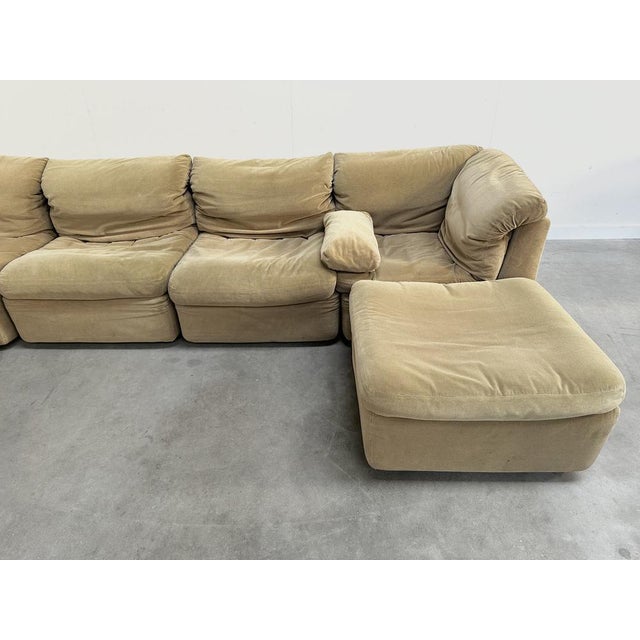 Mid-Century Modern Vintage Modular Sofa from Rolf Benz, 1970s, Set of 7 For Sale - Image 3 of 13