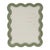 Add a playful yet functional accent to your space with this scalloped pin board frame, featuring a softly curved design...