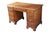 American 1970s Mid Century Cherry American Colonial Style Kneehole Office Writing Desk 47" For Sale - Image 3 of 12