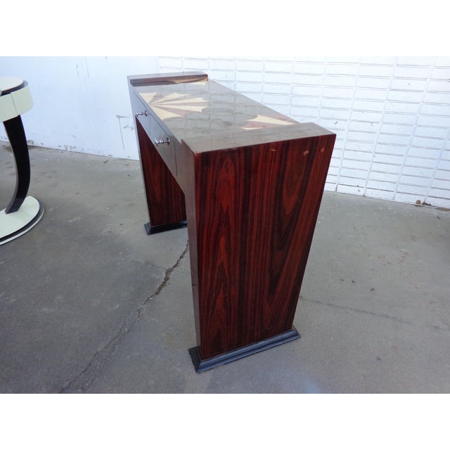 Late 20th Century Art Deco Console Table For Sale - Image 4 of 7