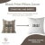 Not Yet Made - Made To Order Fabdivine Block Print Laxmi Border Pattern Pillow CoversLinen Blend --12"x20" Inch For Sale - Image 5 of 5