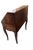 Louis XV Secretaire Desk in Fruitwood with Floral Marquetry and Secret Compartment, 1700s For Sale - Image 9 of 10