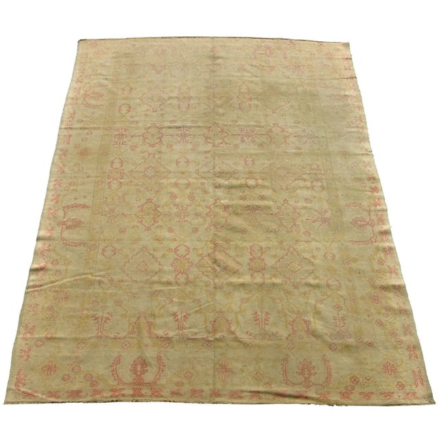 Early 20th Century Early 20th Century Tribal Boorlo Rug 12'1'' X 8'7'' For Sale - Image 5 of 5