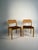 Mid-Century Modern Dining Chairs in Oak by Henning Kjærnulf for Vejle Mobelfabrik, Denmark, 1960s, Set of 2 For Sale - Image 3 of 13