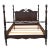Victorian Mahogany Full Size Poster Bedframe, Circa 1840s For Sale