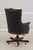 1980s Francesco Molon Black Tufted Leather Swivel Arm Chair For Sale - Image 5 of 18